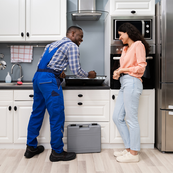 how long does it typically take to complete cooktop repair services in Creekside